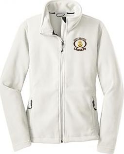 Ladies Fleece Jacket, Winter White